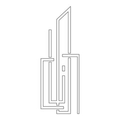 tower icon illustration vector