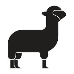 Alpaca, animal, mammal icon