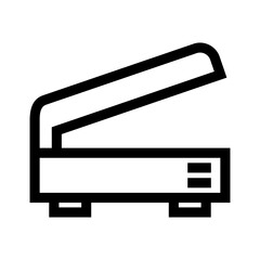 scanner icon or logo isolated sign symbol vector illustration - high quality black style vector icons
