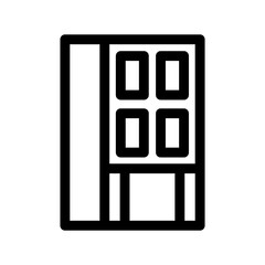 building icon or logo isolated sign symbol vector illustration - high quality black style vector icons
