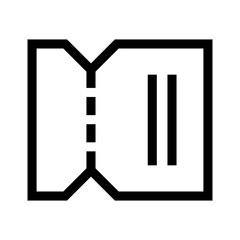 voucher icon or logo isolated sign symbol vector illustration - high quality black style vector icons
