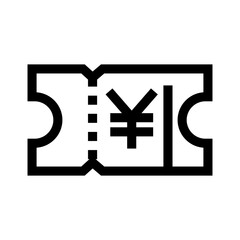 voucher icon or logo isolated sign symbol vector illustration - high quality black style vector icons
