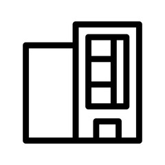 building icon or logo isolated sign symbol vector illustration - high quality black style vector icons
