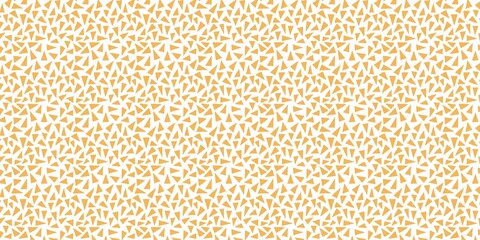background with orange triangle pattern on a white background