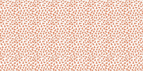 background with red triangle pattern on a white background