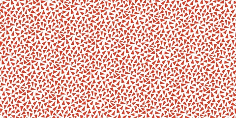 background with red triangle pattern on a white background