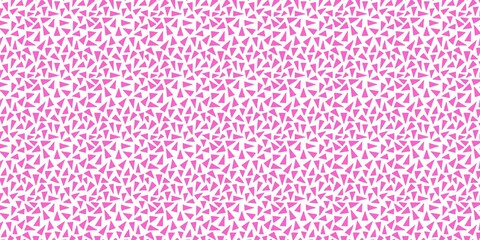 background with pink triangle pattern on a white background