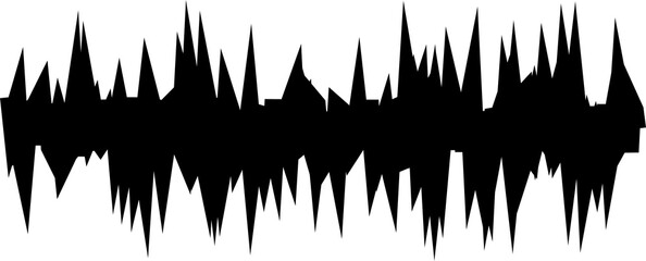 black noise lines