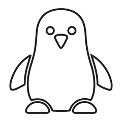 Animal, bird, penguin icon