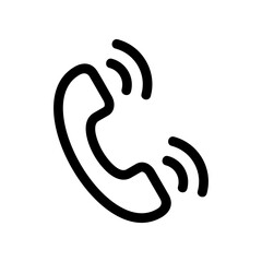 call icon or logo isolated sign symbol vector illustration - high quality black style vector icons
