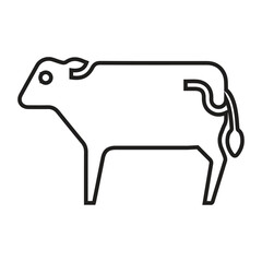 Animal, cow, mammal icon