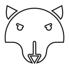 Animal face icon