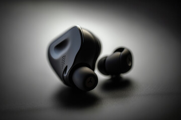 Close-up of a Wireless Earbud