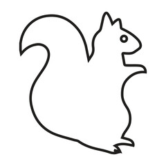 Animal, mammal, squirrel icon