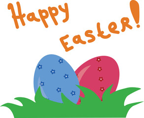 Happy easter vector Easter illustrations