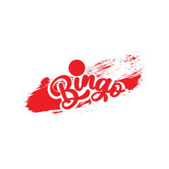 vector illustration of bingo	