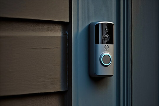 Smart Doorbell with Security Camera and Two-Way Audio for Home Security and Convenience