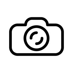 camera icon or logo isolated sign symbol vector illustration - high quality black style vector icons

