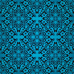 seamless pattern islamic  background, geneartive ai