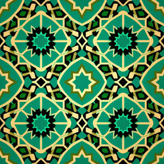 Generating a Seamless Islamic Pattern Background with Precision and Ease via AI