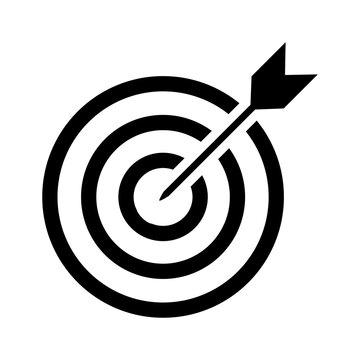 recommend clip art: Dartboard icon isolate on transparent background.