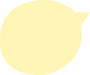 speech bubble_yellow 9