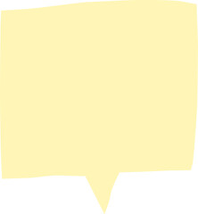 speech bubble_yellow 10