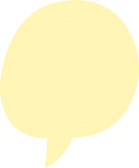 speech bubble_yellow 12
