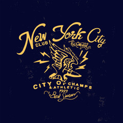 vintage old school typography for print