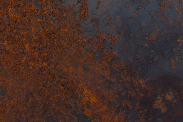 old rusty metal plate texture