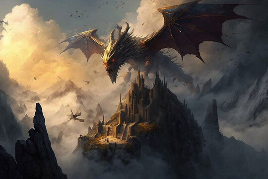 dragon kingdom, the ruler, generative ai