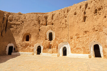 Traditional Rock Houses in Matmata, Tunisia