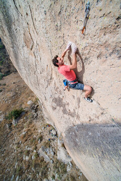 Rock climbing in El Diente, Guadalajara, Jalisco, Mexico