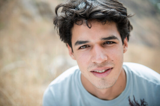 Portrait (headshot) of a young man in El Diente, Guadalajara, Jalisco, Mexico