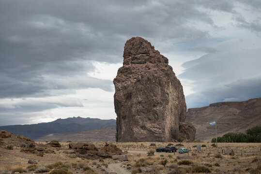 Piedra Parada rock formation, Chubut Province, Patagonia, Argentina