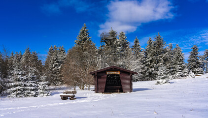 Schalker Aussichtsturm im Harz