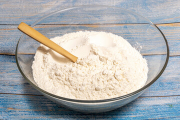 Homemade bread bake in the bowl
