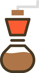 Obraz premium Drip brew coffee icon