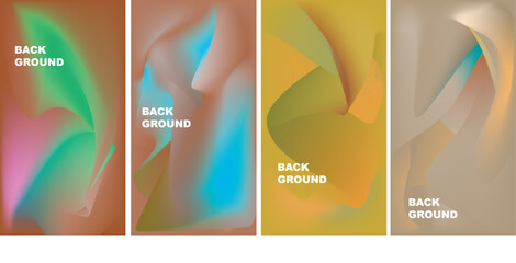 abstract gradient colorful background