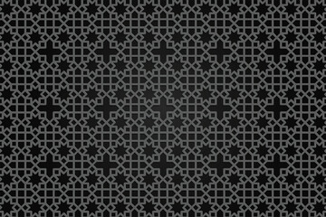 Background with seamless pattern in islamic style. ramadan style, ramadan kareem. background vector illustration.