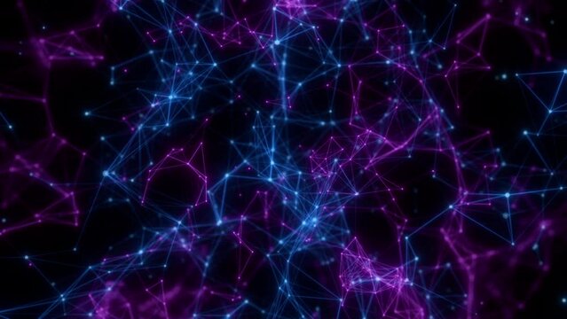 bitcoin security technology blockchain background video