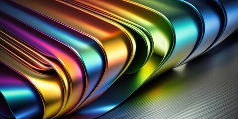 colorful shine abstract aluminum textured pattern background