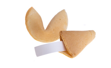 fortune cookie isolated