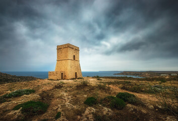 windmill on the hill