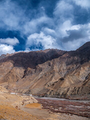 landscape in the himalayas
