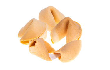 fortune cookie isolated