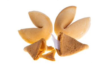 fortune cookie isolated