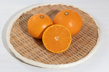 日本福岡県産「せとか」（希少品種）　（「清見」＋「アンコール」に「マーコット」を掛け合わせた品種）