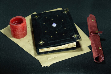 handmade book for tabletop