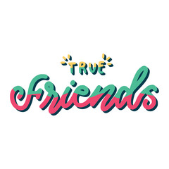 true friends happy friendship day stickers